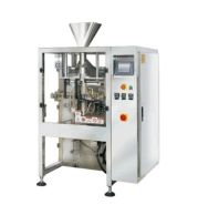 Universal Filler Automatic Pouch Packaging Machine | Auger Multihead Volumetric Cup for Powder Granules Liquid Snacks Spices | PLC Servo VFFS 30-80 Pouches/Min SS304 ±1% Accuracy